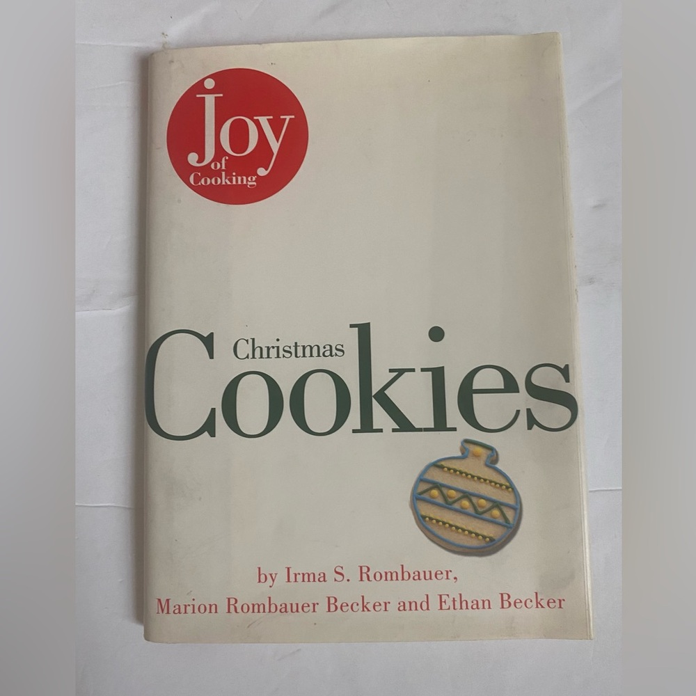 Christmas Cookies By Irma S. Rombauer, Marion Rombauer, Ethan Becker 90s